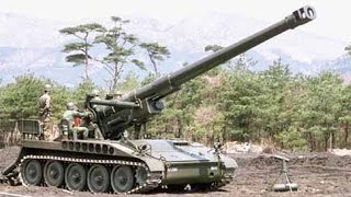 203mm M110 Self Propelled Howitzer [upl. by Htebasil942]