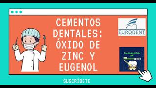 Cemento de Óxido de Zinc y Eugenol Parte 2 [upl. by Auof]