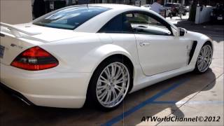 Mercedes Benz SL65 AMG Black Series Engine Sound Driving on the Road 1080p HD [upl. by Smukler]