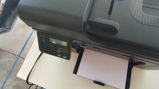 Test Printer HP Laser M1212nf MFP [upl. by Giana]