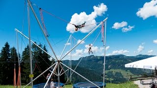 Flying Sölli  das BungeeTrampolin am Söllereck in Oberstdorf [upl. by Tseng]