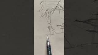 Navedartsgojo drawing likesubscribeedithowtodrawsasukeuchiha animeart subscribenaruto [upl. by Annabelle]