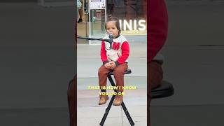 This 3 year old SINGER amazed EVERYONE karolinaprotsenko cute titanic fyp singer singing [upl. by Aliehs]