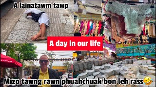 Power cut kan hmang tangkai mela bazar ah kal ang u Joel a Mizo tawng funny tawp vlog marketing [upl. by Adnaloj]