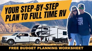 How to Plan for FullTime RV Living The Ultimate 2024 StepbyStep Guide [upl. by Horst]