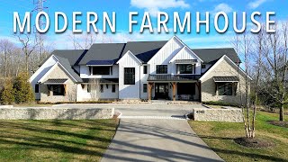 See Inside A Modern Custom Built Farmhouse  WayUp Media [upl. by Hamnet]