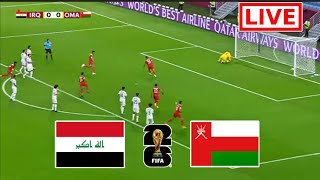 Live Iraq vs Oman  2026 World Cup Qualifiers  PES 21 game [upl. by Sadie]