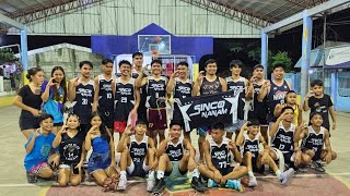 Championship Game 2  Zone 5 vanquished Zone 7 10693  Talacuan InterZone Basketball League [upl. by Nahc]