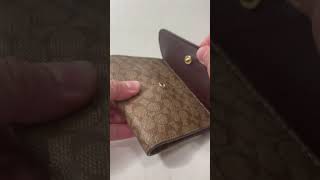 Coach Small Trifold Wallet Quick Review [upl. by Netsriik234]