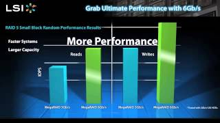 LSI 6Gbs SATASAS Controllers [upl. by Annayat]