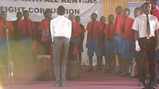 Starehe Boys centre perfoming Tonton skol by Mbilia bel and tabuley at the KMF 2015 [upl. by Ibot]