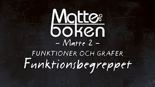 Funktioner och grafer Funktionsbegreppet  Matematik 2 [upl. by Alethea]