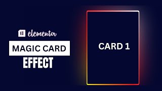 Elementor Magic Card Hover Effect  WordPress Elementor Pro Tutorial Elementor Tricks 2023 [upl. by Hole]