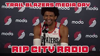 Matisse Thybulle  Trail Blazers media day [upl. by Naes105]