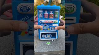 Mini Vending Machine Childrens Simulated Vending Toy with Coins Fun and Interactive Play [upl. by Halyahs]