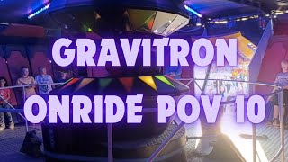 Gravitron Suomen Tivoli  2024 Onride POV 10 [upl. by Garbers302]