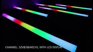 PL 32KS 144pcs Led pixelcontrollerWall Strobe Bar [upl. by Leodora]