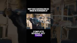 Why was quicksilver so weak in avengers 2 marvel [upl. by Nyvek]