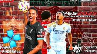 eFootball 2025 PPSSPP Android Offline 4K Camera  PES 25 PPSSPP HD Graphics Novo Atualizado 202425 [upl. by Leterg]