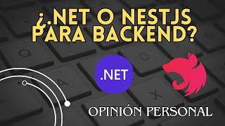 ¿ASPNET o NESTJS  para trabajar con angular [upl. by Ymerej]