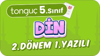 5Sınıf Din 2Dönem 1Yazılıya Hazırlık 📑 2024 [upl. by Fachini]