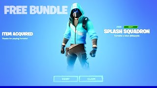 NEW How To Get a New Bundle Pack Splash Squadron Fortnite Battle Royale [upl. by Daye]