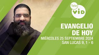 El evangelio de hoy Miércoles 25 Septiembre de 2024 📖 LectioDivina TeleVID [upl. by Rubens235]