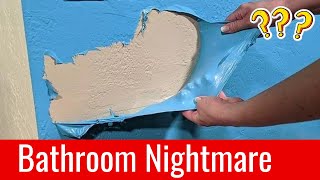 Avoid Paint Peeling on Bathroom Walls Watch Before Painting [upl. by Samp]