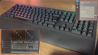 Logitech G213 LightSync RGB Gaming Keyboard  review and demo [upl. by Nadabus]