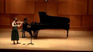 Auerbach 24 Preludes for Violin and Piano  Laena Grace [upl. by Punak]