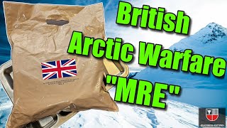 British Arctic Combat MRE ❄️ Cold Climate ORP 24HOUR 🇬🇧 Operational Ration Pack Meal Ready To Eat [upl. by Yllehs]