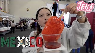 COREANA COMIENDO 10 COSAS EN UN DÍA LA JÍCAMA MÁS CARA DE MÉXICO  JEKS Coreana vlog [upl. by Warring]