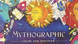 Coloring Book Collection Part 5  Mythographic and Denyse Klette [upl. by Suollecram]