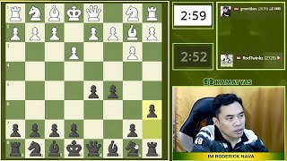 How To Play The AntiLarsen Opening  GM Mitkov vs IM Nava [upl. by Threlkeld]