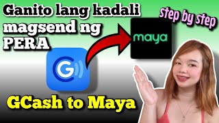 PAANO MAGSENDTRANSFER NG PERA SA GCASH TO PAYMAYA  Step by step tutorial  Riencyll Cabile [upl. by Eked484]