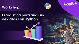 WORKSHOP ESTADÍSTICA PARA ANÁLISIS DE DATOS CON PYTHON [upl. by Melentha]