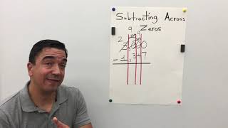 Subtracting Across Zeros  My Growing Brain [upl. by Schroth]