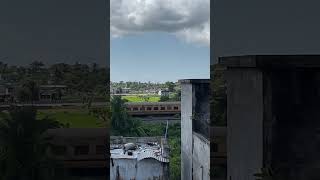 Visakhapatnam bound Intercity Express heading towards Berhampur at flat 110 indianrailways yt [upl. by Aseuqram122]