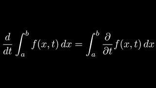 The Leibniz Rule for Differentiation Under the Integral Sign [upl. by Niko282]