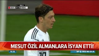 Mesut Özil Almanlara isyan etti  Atv Haber 23 Temmuz 2018 [upl. by Salhcin94]