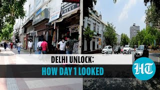 Delhi  Markets crowd amp Covid fear Unlock in capital what’s still closed [upl. by Nalniuq]