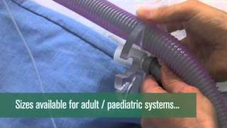 Adult and paediatric breathing system tube supports from Intersurgical [upl. by Averi]