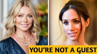 Kelly Ripa ROASTS Meghan As She Appeared Uninvited On Her ‘Live Kelly amp Mark’ Show amp Flirt With Mark [upl. by Lucius]