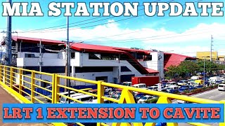 WOW ANG GANDA NG MIA STATION NG LRT 1 EXTENSION TO CAVITE UPDATE [upl. by Akyeluz]