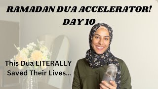 TERRIFIED Make This Dua… Ramadan Dua Accelerator Day 10 [upl. by Anaujnas]