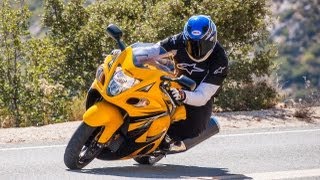 2013 Suzuki Hayabusa First Ride  MotoUSA [upl. by Sualohcin]