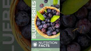 Blueberries  Nutrition Facts [upl. by Ilil604]