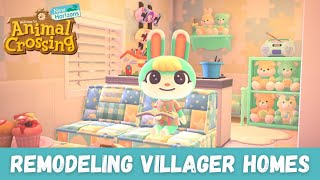 Redecorating Sashas Cute House  Animal Crossing Villager Home Remodel  New Redesign for Sasha [upl. by Bodnar]