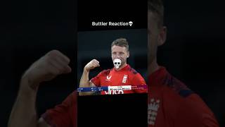 Buttler Reaction 💀 viralvideo youtubeshorts cricket [upl. by Nirrad]