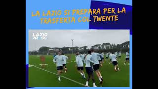 Formello la Lazio si prepara per la trasferta con Twente [upl. by Aremus]